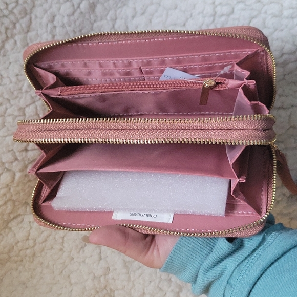 Maurices Bags Double Side Wallet With Wrist Strap Poshmark